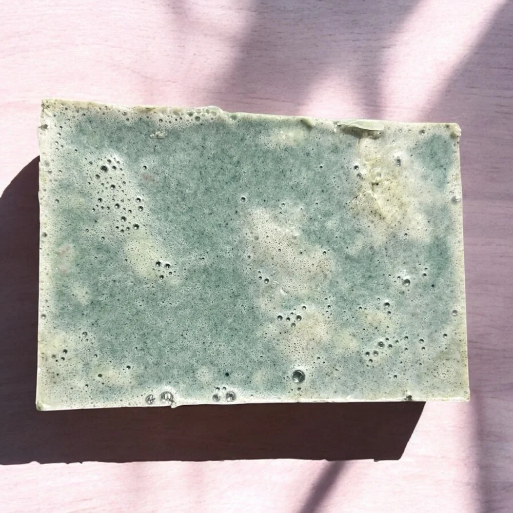 Cherry blossom rose HANDMADE soap DONKEY milk & coconut oil 2x3 inch 6oz